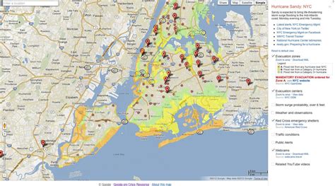 The Only Hurricane Sandy Map You Need, Built By Google (GOOG) - SFGate