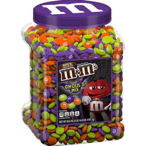 M&M'S Ghoul's Mix Milk Chocolate Halloween Candy Jar (62 oz.) - Walmart ...