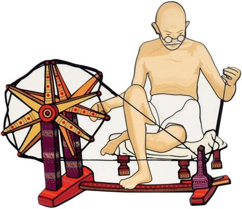 Discover 75+ gandhi charkha sketch best - seven.edu.vn