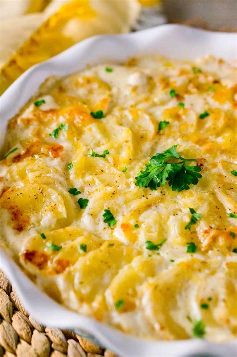 Scalloped Potatoes Recipe | Delicious Meets Healthy