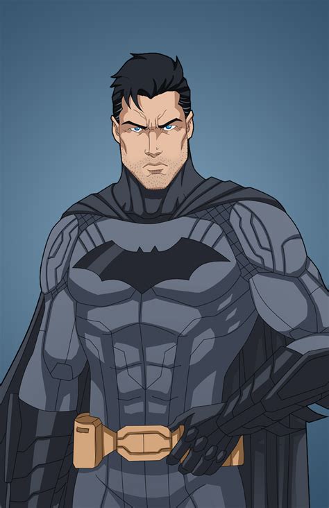 Batman (Unmasked) by DannyK999 on DeviantArt