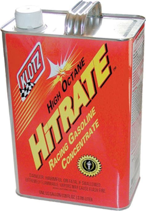 $52.90 Klotz Oil Hitrate Racing Gasoline 1 Gallon Can #1030038