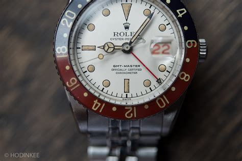 HODINKEE Showcases the Albino Rolex GMT-Master Reference 6542