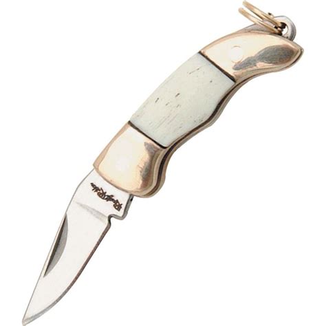 Rough Rider 166 Miniature Folder Folding Pocket Knife with White Bone Handle - Knife Country, USA