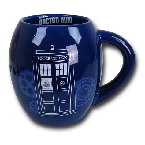 Doctor Who TARDIS 18oz Oval Mug