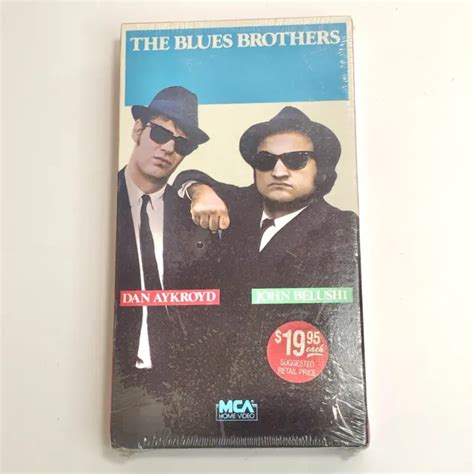 1985 BLUES BROTHERS VHS Rare MCA Vintage Watermark Comedy Video Tape NEW SEALED $169.89 - PicClick