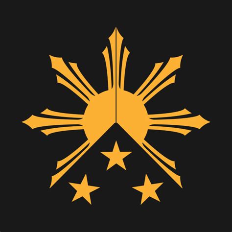 Filipino Sun And Stars Design - Design Talk