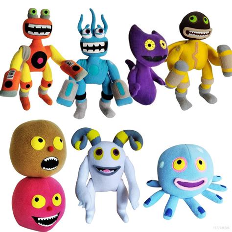 Ellen MSM My Singing Monsters Plush Toys Toe Jammer Ghazt Rare Epic Wubbox Tawkerr Stuffed Dolls ...