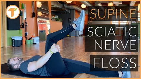 Supine Sciatic Nerve Floss - YouTube