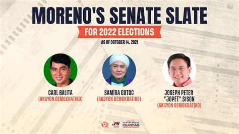 LIST: Who is running for senator in the 2022 Philippine elections?