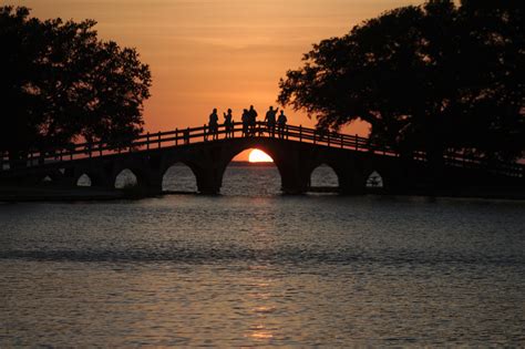 Sunset,park,bridge,people,outdoor - free image from needpix.com