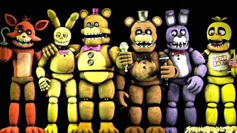 Fredbear And Springbonnie Wallpapers - Wallpaper Cave