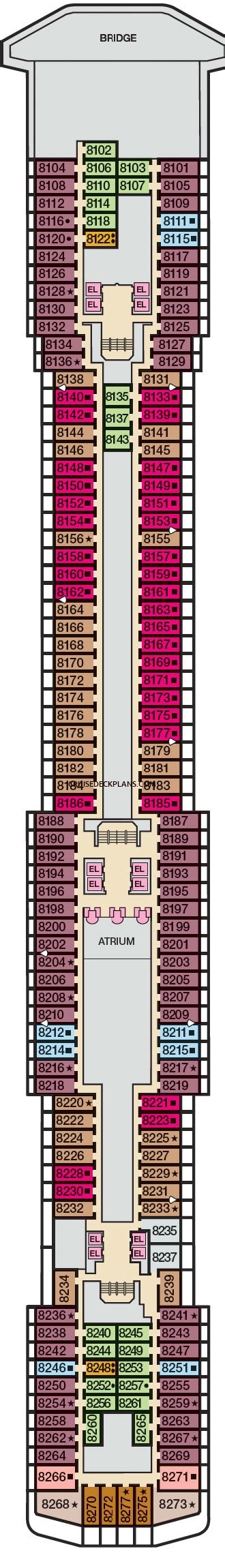 Carnival Legend Deck Plans, Diagrams, Pictures, Video