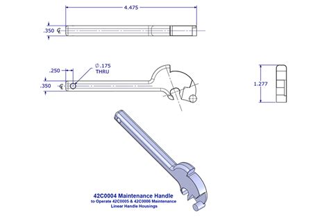 Linear Wrench Tool - Caldwell