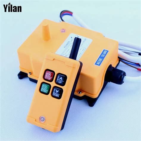 HS 4 Industrial Remote Control Switch 4 keys 1 receiver+ 1 transmitter ...