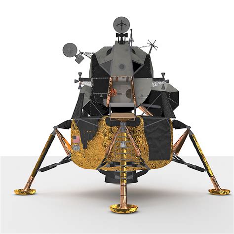 Apollo 11 Lunar Module | Behance