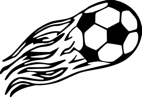 Flaming Soccer Ball Vinyl Decal | Soccer vinyl decal, Vinyl decals, Vinyl