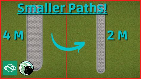 How to make SMALLER PATHS | Planet Zoo Tips & Tricks - YouTube