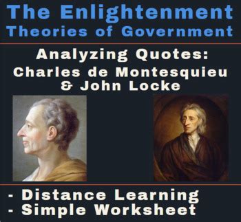 The Enlightenment: Theories of Government - Charles de Montesquieu ...