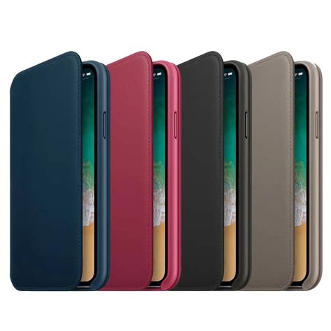 Universal Phone Case Flip Type Soft PU Leather Full Protective Case Cover Suitable for iPhone X ...