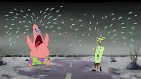 SpongeBob and Patrick crying in The SpongeBob... - Enjoy The Bits