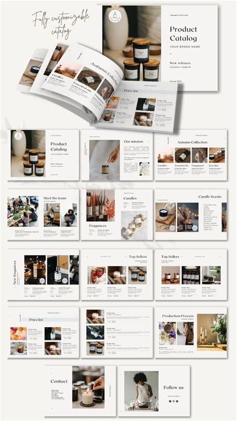 Editable Line Sheet Template Canva | Product Prizing Catalog | Display & Prizing Wholesale Ebook ...