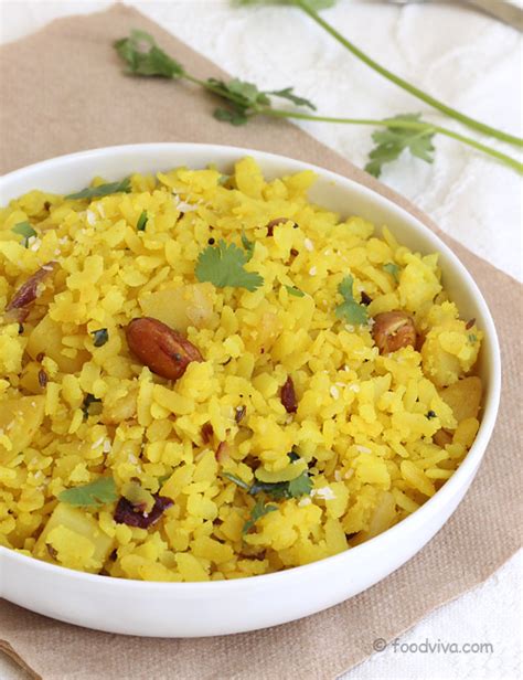 Poha Recipe With Step By Step Photos - Aloo Pohe - Batata Poha