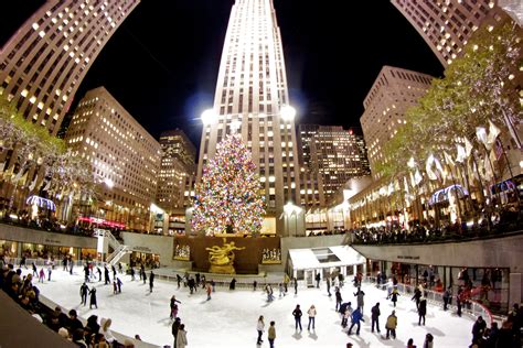 Zum 83. Mal – Schlittschuhbahn im Rockefeller Center startet in die ...