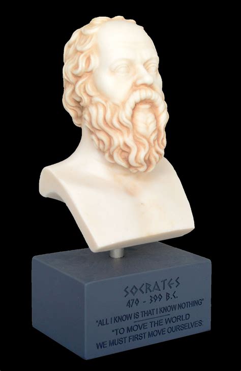 Socrates Bust Statue Western Philosophy Plato Aristotle | Etsy