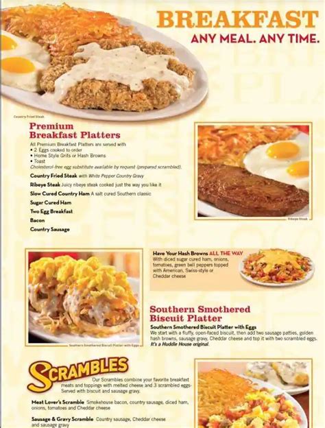 Huddle House Menu, Menu for Huddle House, Hanceville, Hanceville - Urbanspoon/Zomato