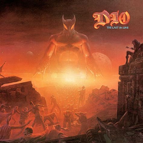 DIO THE LAST IN LINE Rock Album Covers, Classic Album Covers, Album Cover Art, Album Art, Def ...