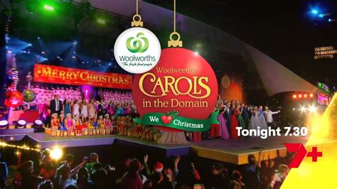 Channel 7 - Woolworths Carols In The Domain | Tonight on 7