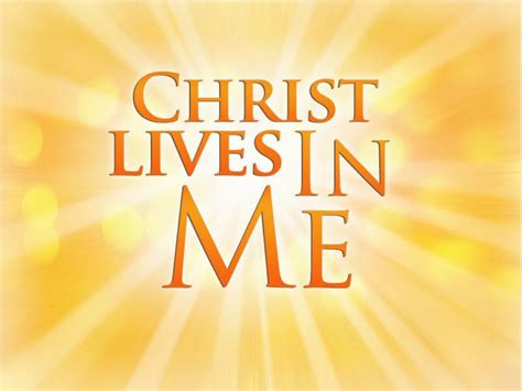 PPT - Christ Lives In Me PowerPoint Presentation, free download - ID ...