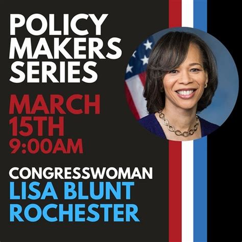 Policy Makers Breakfast with Congresswoman Lisa Blunt Rochester - Mar ...