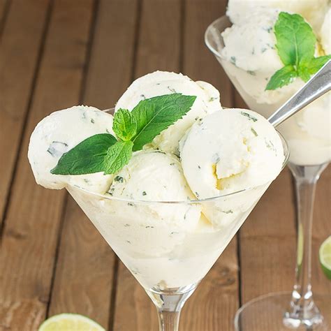 No-Churn Mojito Ice Cream | Charlotte's Lively Kitchen