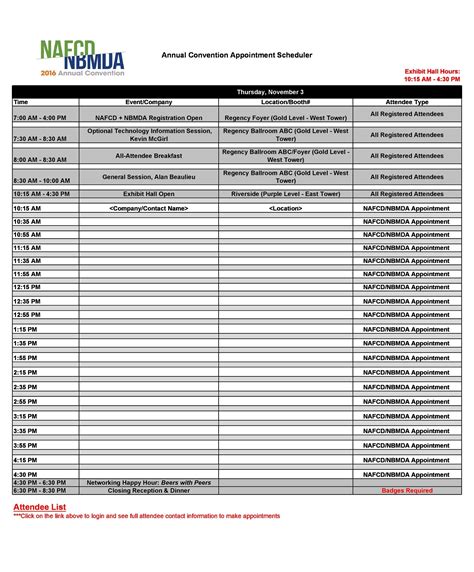 45 Printable Appointment Schedule Templates [& Appointment Calendars]