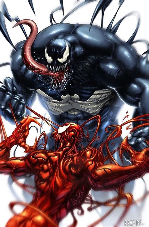 Venom vs Carnage | Venom comics, Symbiotes marvel, Marvel villains