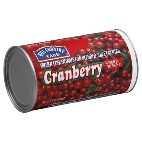 Hill Country Fare Frozen Cranberry Juice Cocktail - Shop Juice ...