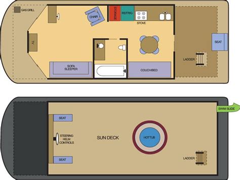 Houseboat floor plans ~ Sailboat tattoo design