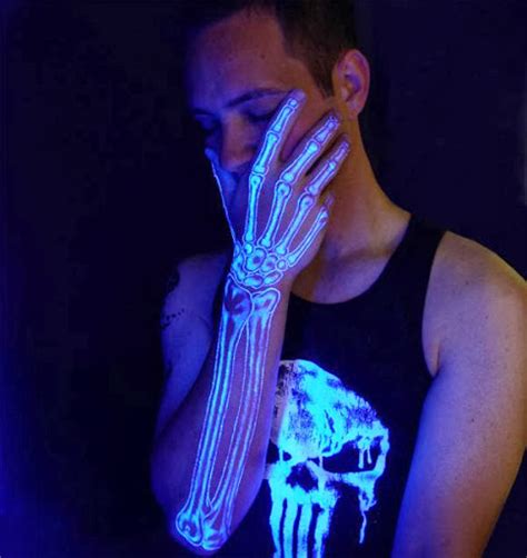 30 Creative Black-Light Tattoos You Can See Only Under UV Light. #8 Is What I Call Amazing.