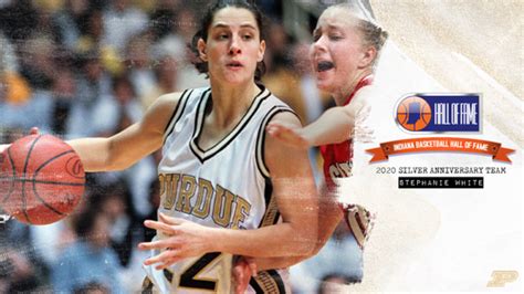 Stephanie White Tabbed to IBHOF Silver Anniversary Team - Purdue Boilermakers