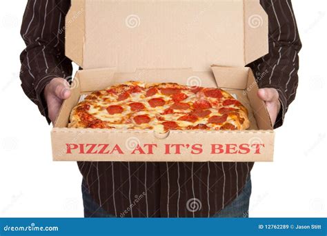 Pizza Delivery stock image. Image of delivery, cheesy - 12762289