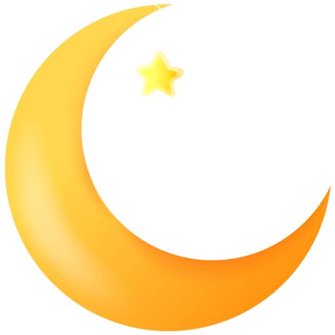 Crescent moon | Cartoon Crescent Moon with a Funny Faces - Free Clip ...