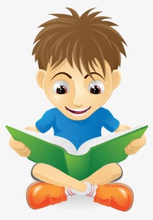 Boy Reading Clipart Boy Reading Clip Art Little Boy - Child Reading Clipart Transparent PNG ...