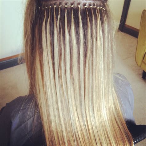 9A Double Drawn European Virgin Human Hair Extensions - Nano Ring ...