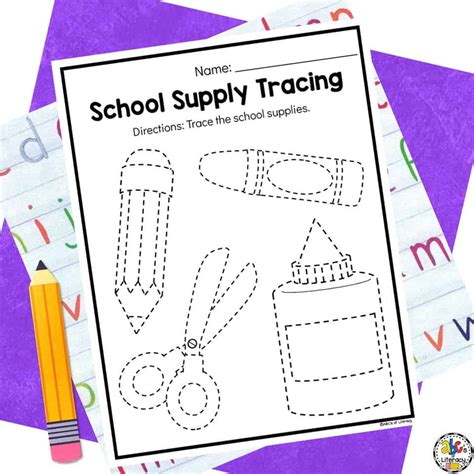 Back To School Printables Preschool