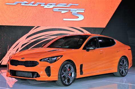 Limited-run Kia Stinger GTS revealed at the 2019 New York motor show gets drift mode | Autocar India