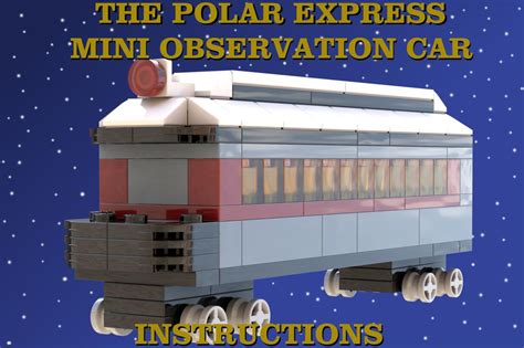 LEGO MOC Mini Polar Express Observation Car by Tweetsie12 | Rebrickable ...