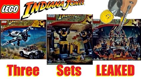 Lego Indiana Jones 2023 Sets LEAKED - YouTube