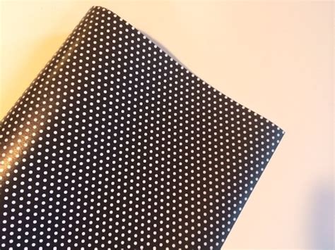 Black and White Polka Dot Wrapping Paper 30 by PetalandForrest